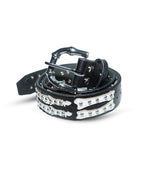 Stingwater Studded Bone Belt Black