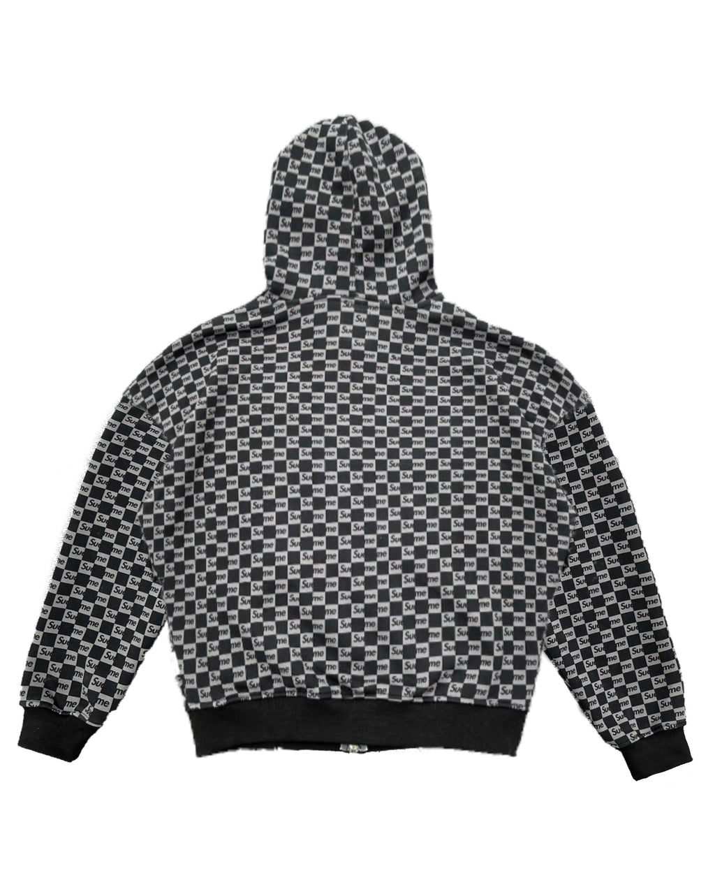 Sue Me Zip Up Hoodie Black/Metal