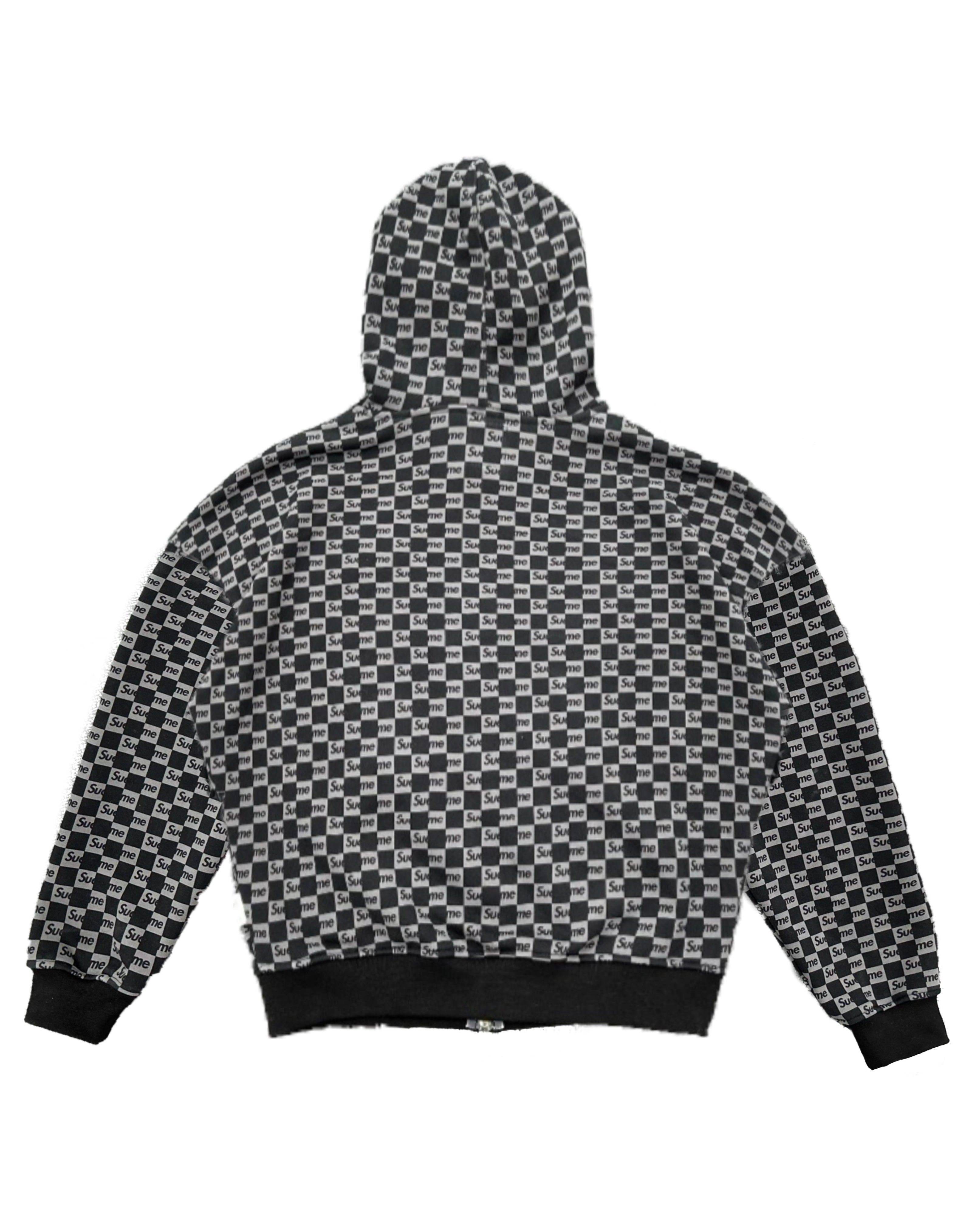 Sue Me Zip Up Hoodie Black/Metal