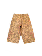 Waxed Corduroy Double Knee Long Shorts