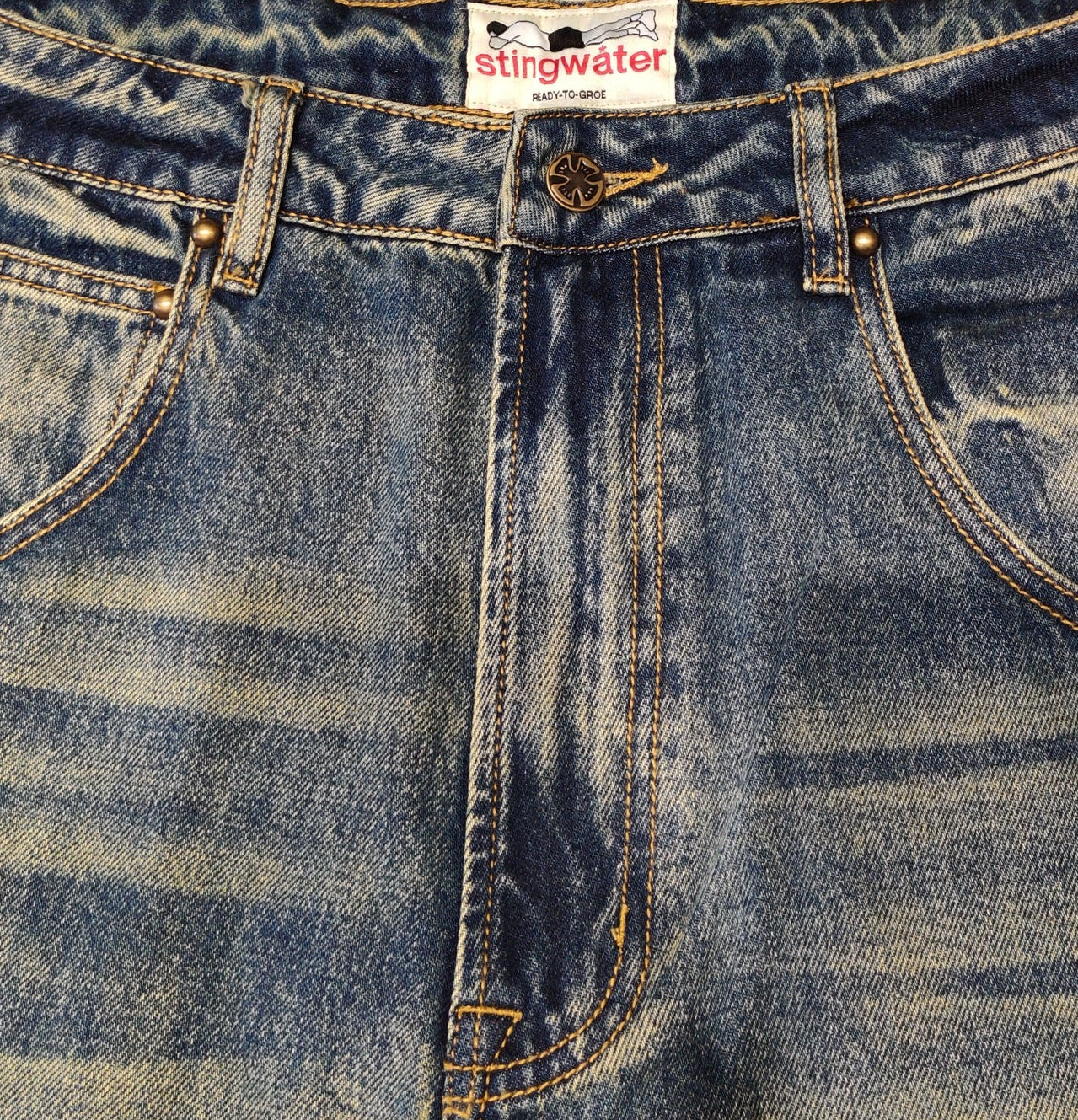 Montigny Jeans Dirty Blue Wash