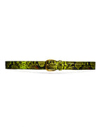 The Vein Belt Green Snake