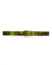 Load image into Gallery viewer, Stingwater Vein Belt Green Snake
