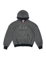 Sue Me Zip Up Hoodie Black/Metal