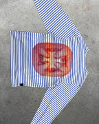 Tomatoe Long Sleeve Striped T-Shirt White/Blue