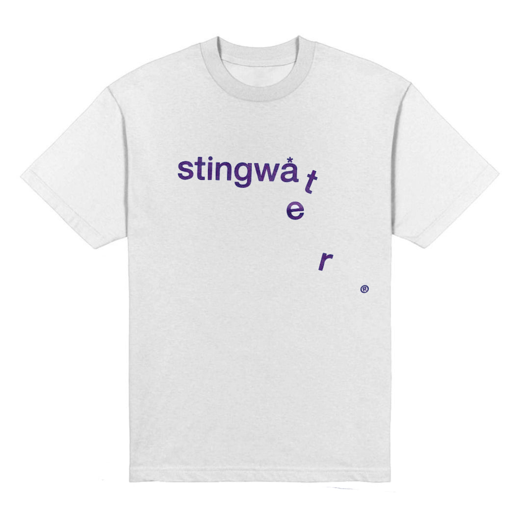 Drip Logo T Shirt White