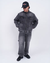 Load image into Gallery viewer, Moses Jeans Acid Black
