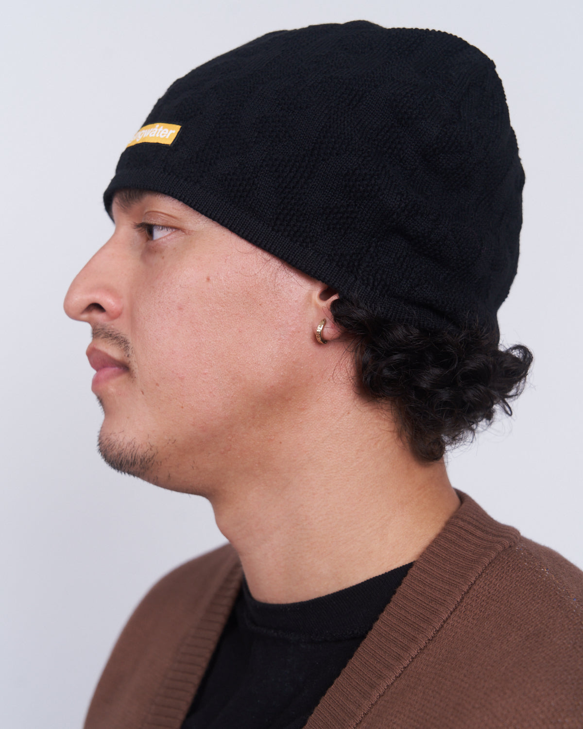 Moses Chain Beanie Black