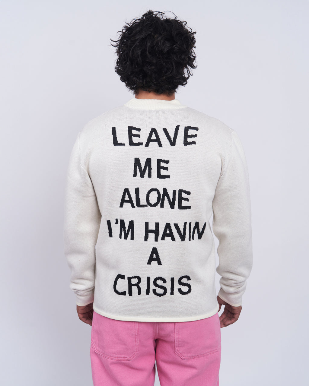 Emotional Support Dog Sweater White