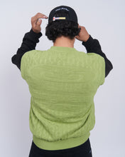 Load image into Gallery viewer, Moses Chain Knit Sweater Vest Lime Green
