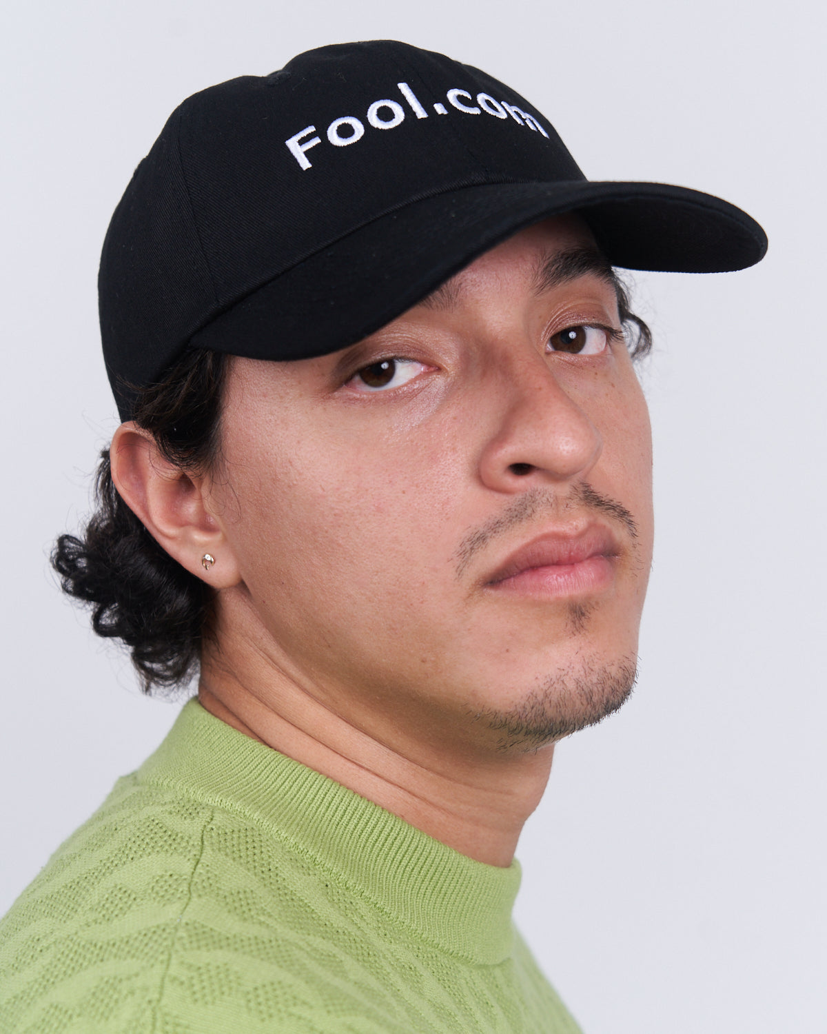 Fool.com Hat Black