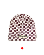 Sue Me Beanie White/Brown