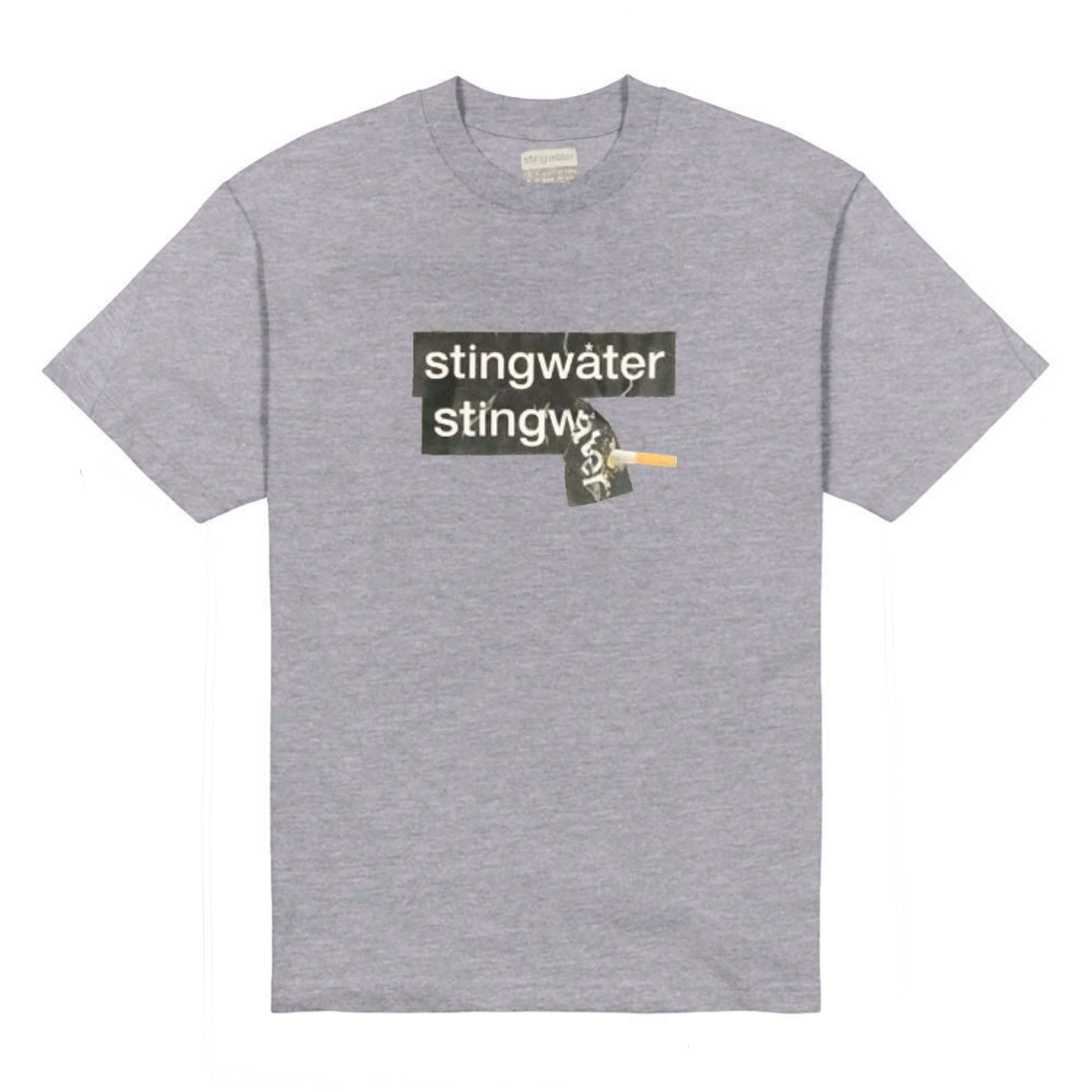 No smoke t shirt heather grey