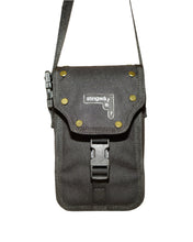 Load image into Gallery viewer, Studded Alpha Crossbody Bag Black
