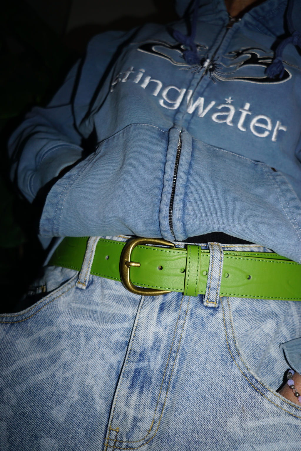 The Vein Belt Hulk Green