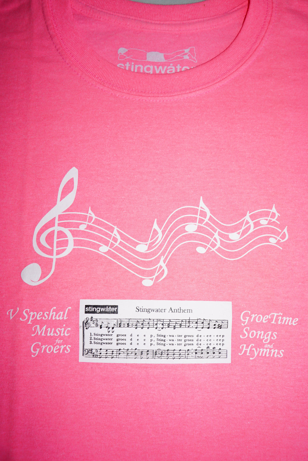 Stingwater Anthem T-Shirt Hotter Pink