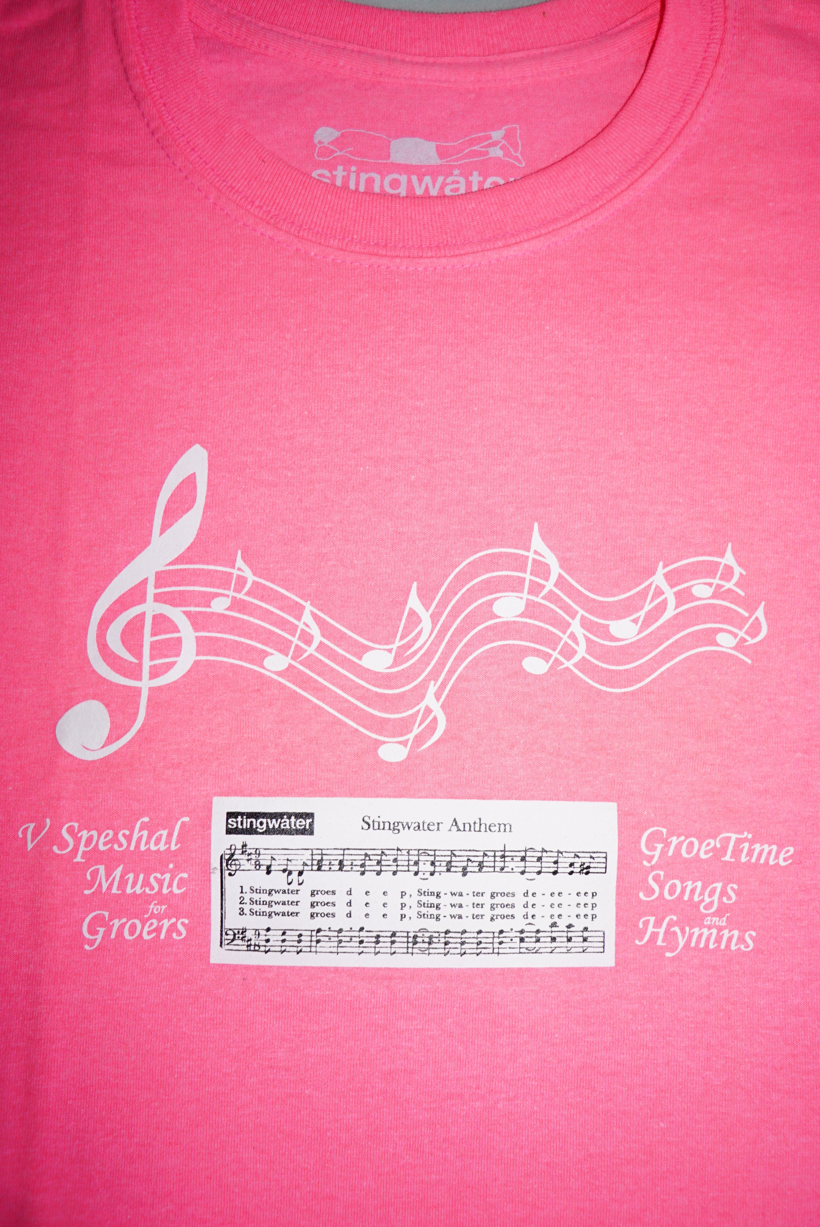 Stingwater Anthem T-Shirt Hotter Pink