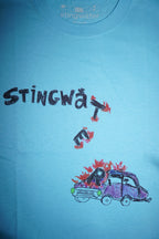 Burn It Down T-Shirt Speshal Blue
