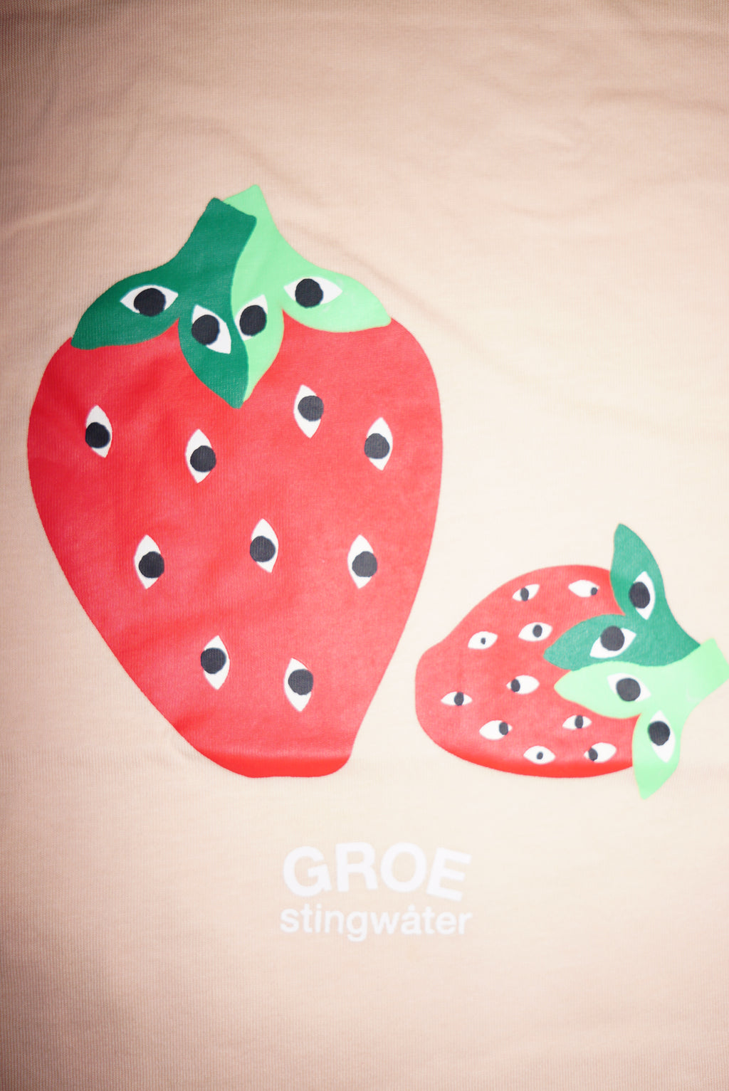 Stingwater Strawberry T-Shirt Light Pink