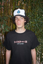 Stingraiser Hat Black/White