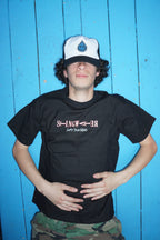 Stingraiser Hat Black/White