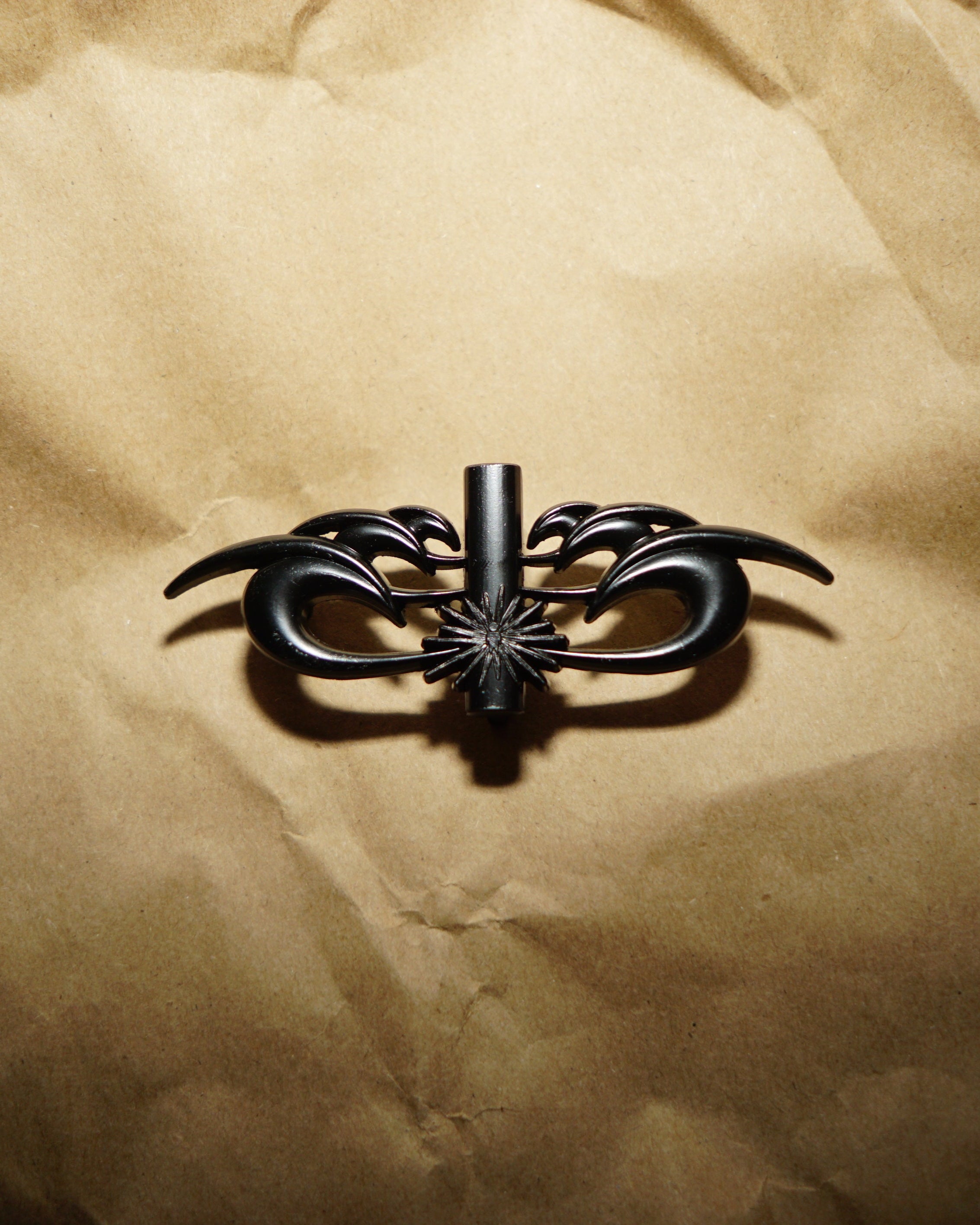 Moses Thin Belt Black Titanium