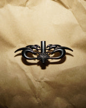 Load image into Gallery viewer, Moses Studded Thin Belt Black Titanium

