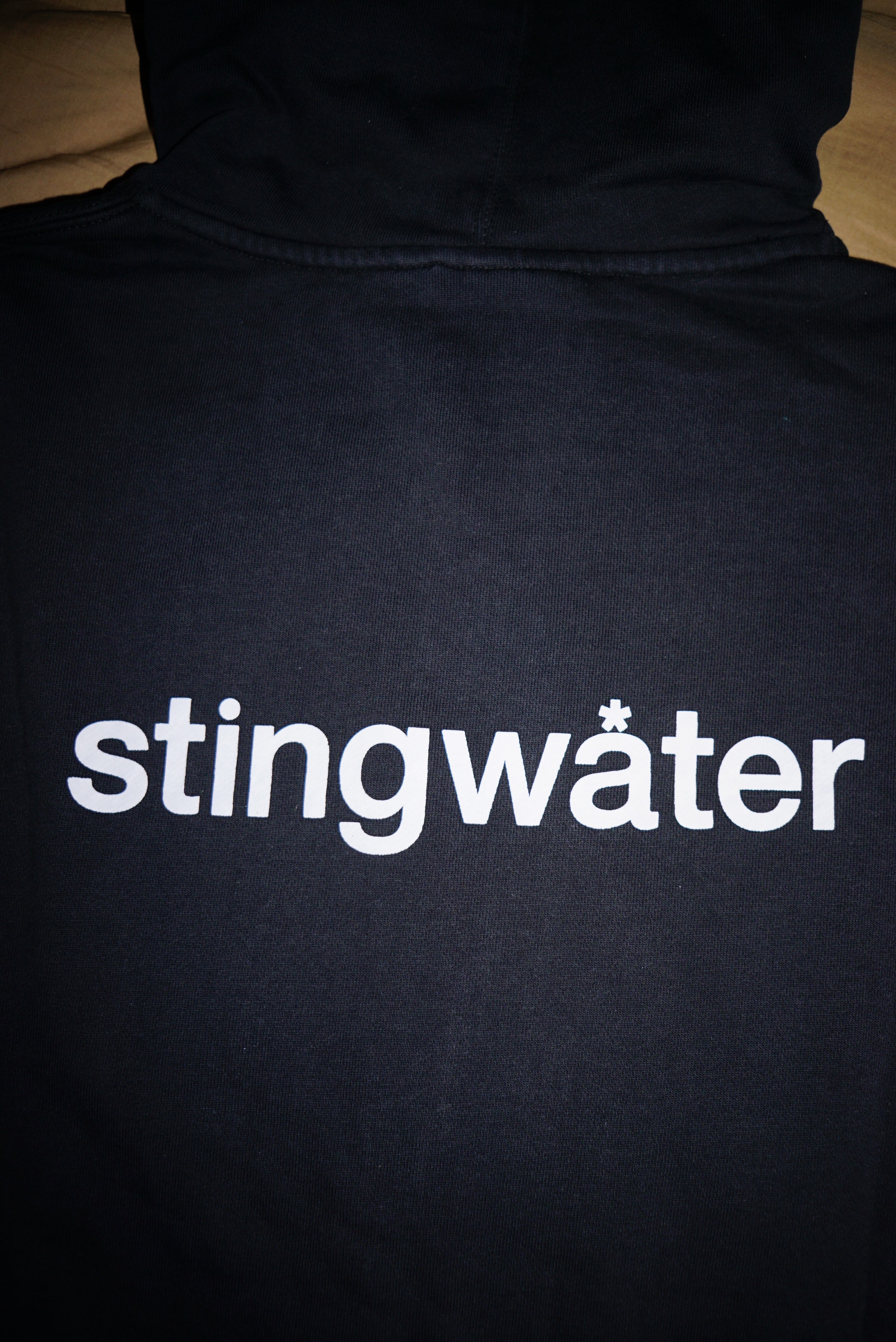 Mini Crisis Zip Up Hoodie Faded Black