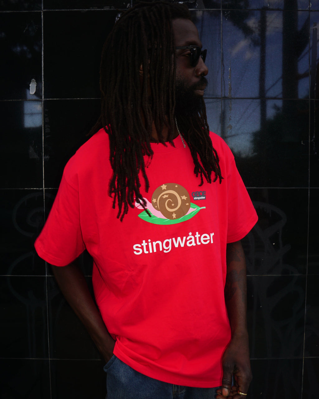 Snail T-Shirt Red