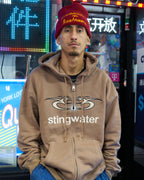 Stingwater Moses Hoodie in brown
