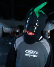 Load image into Gallery viewer, Clown Eggplant Balaclava Black
