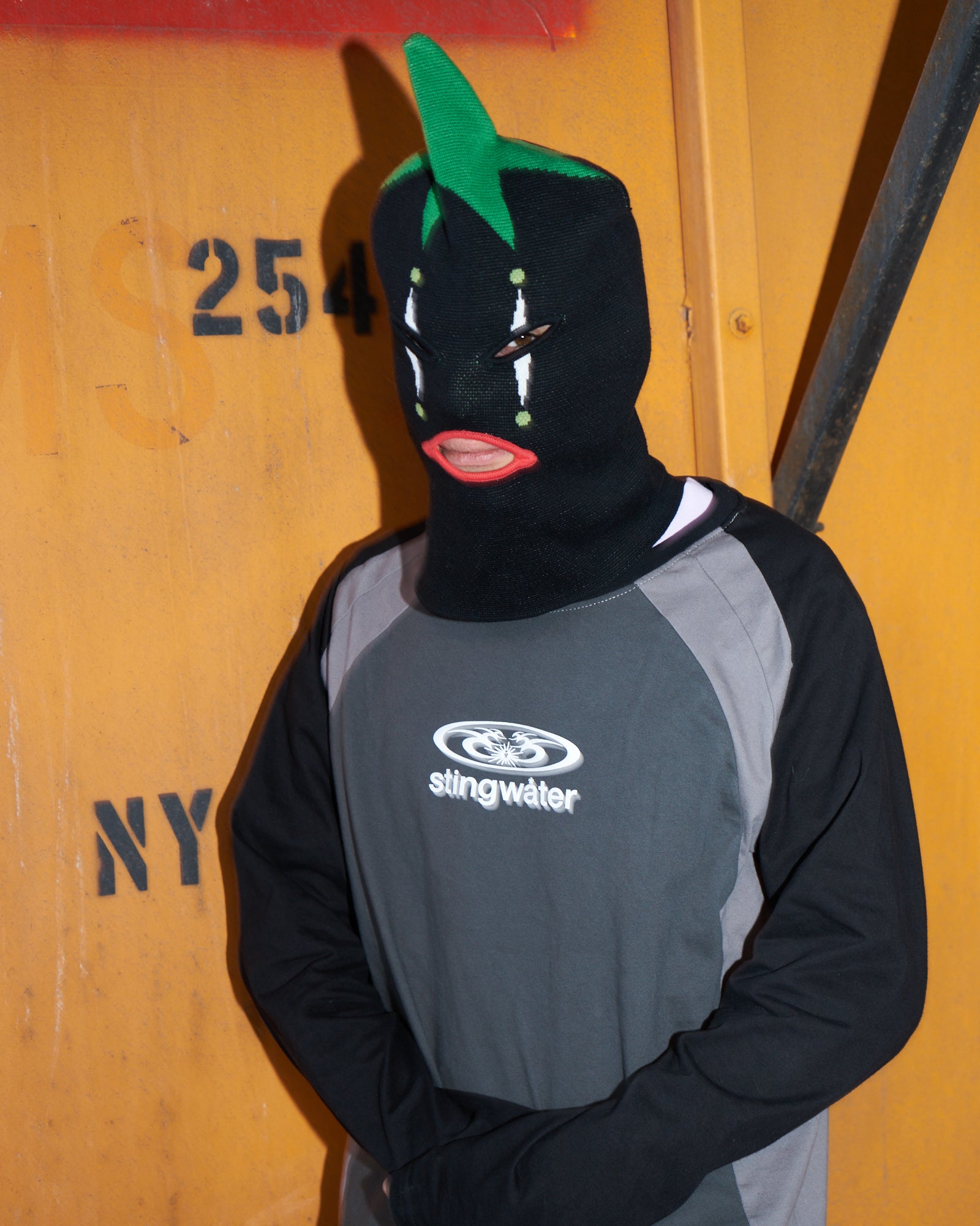 Clown Eggplant Balaclava Black
