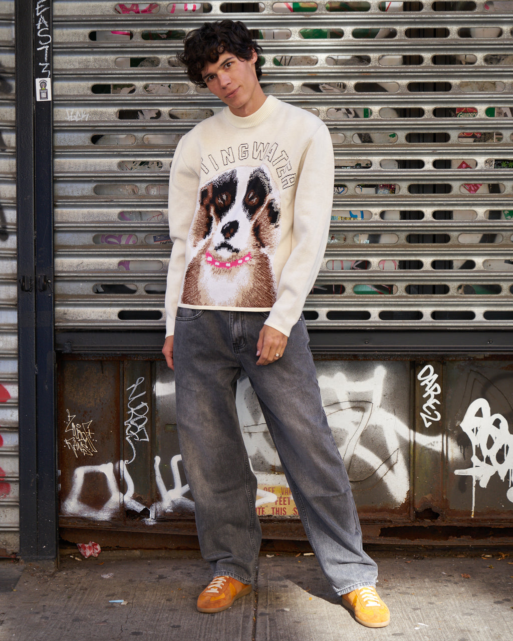 Emotional Support Dog Sweater White