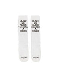 Crisis Sock White