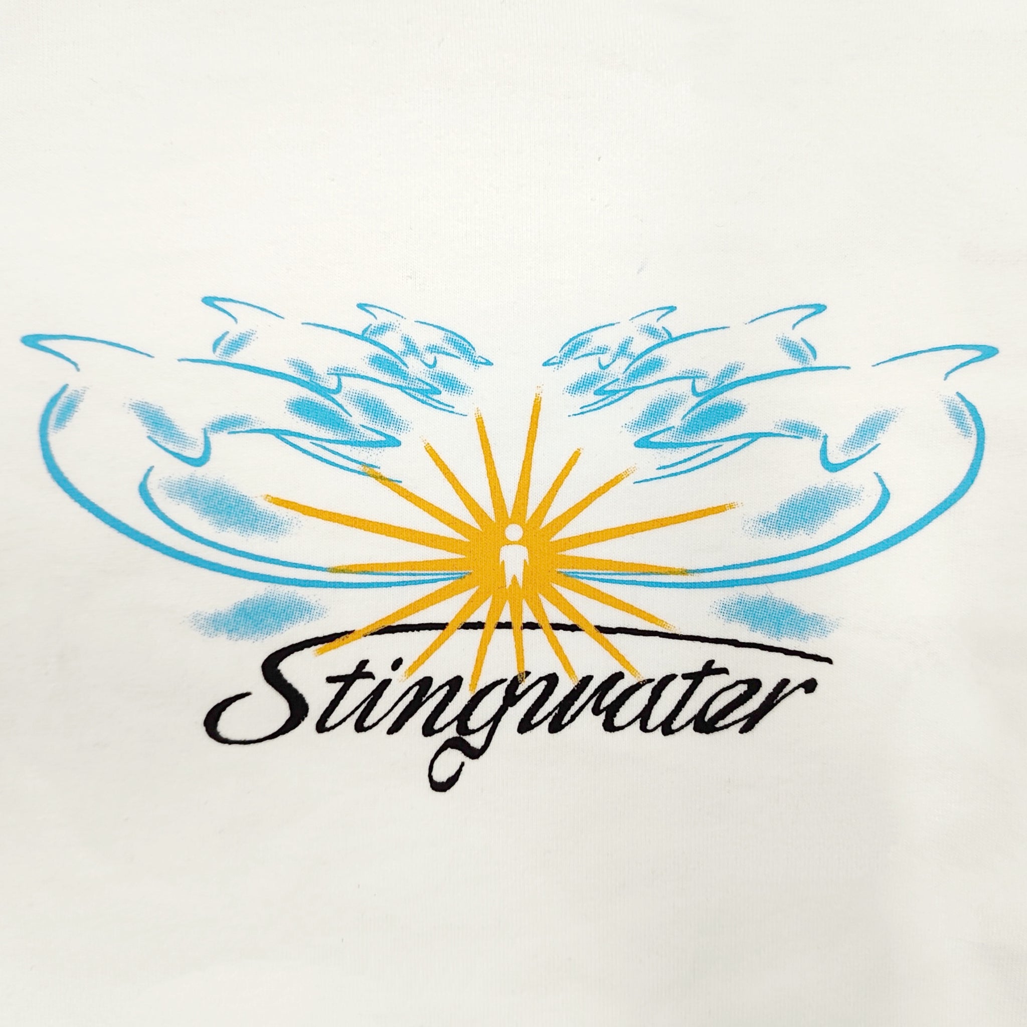 Stingwater Dolphins T-Shirt White – stingwater