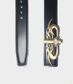 Stingwater Moses Reversible Thin Belt Black