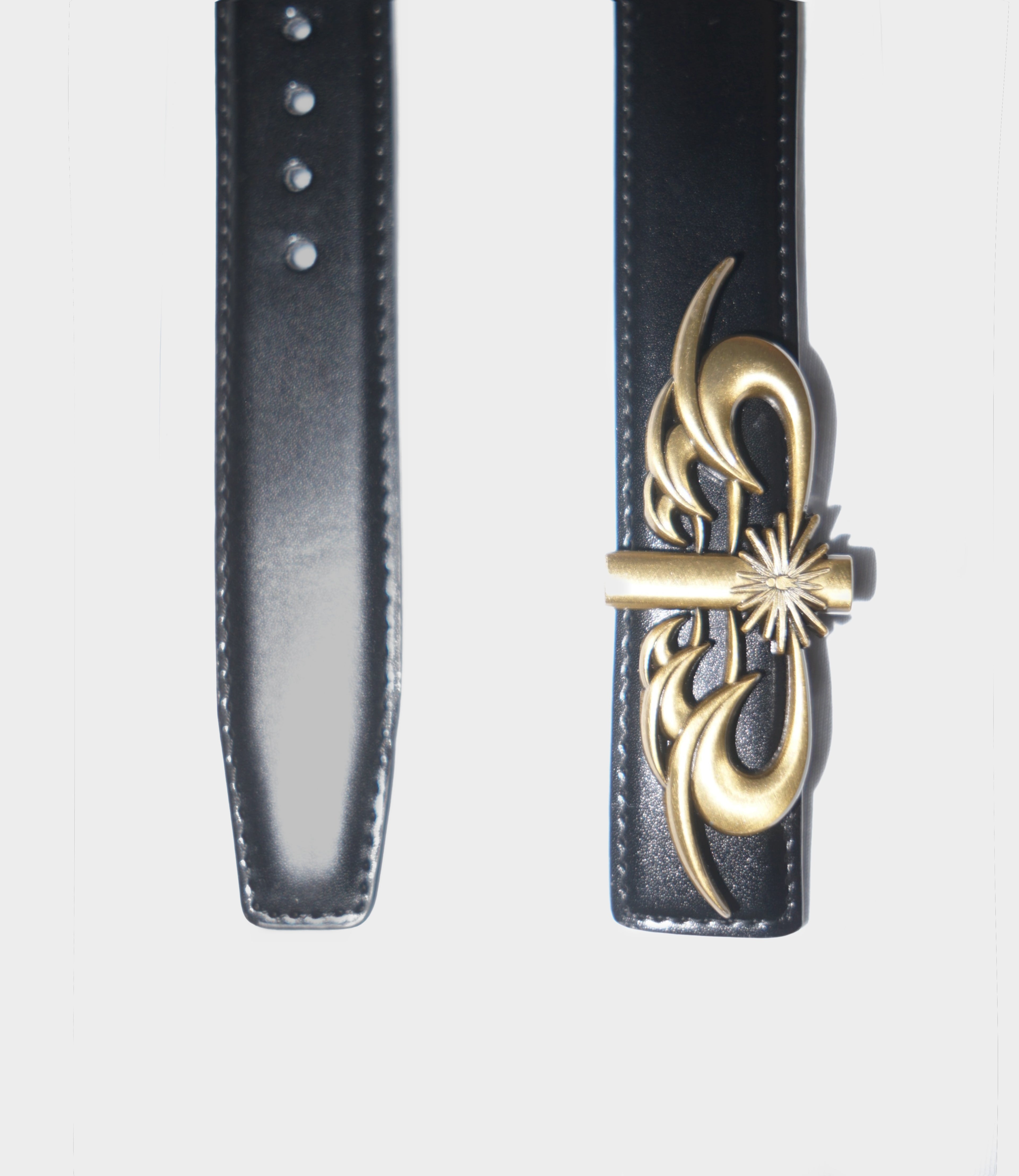 Stingwater Moses Reversible Thin Belt Black