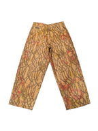 Waxed Corduroy Double Knee Pants