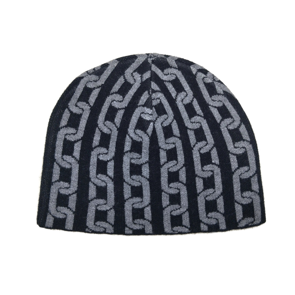 Stingwater chain skully beanie black/gray