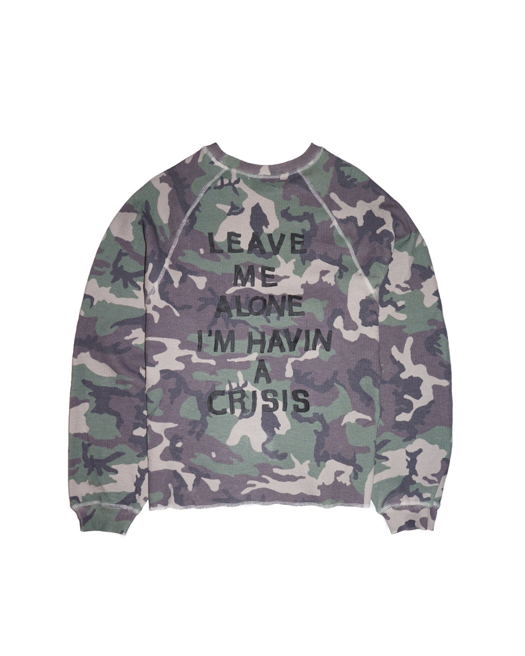 Crisis Thermal Long Sleeve T Shirt Camo