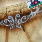 Saloon Jean Shorts Khaki (ft. Kevin Mejia)