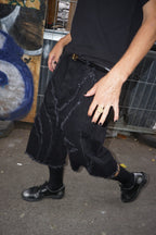 Stingwater Jean Shorts black Airbrush Kevin Mejia
