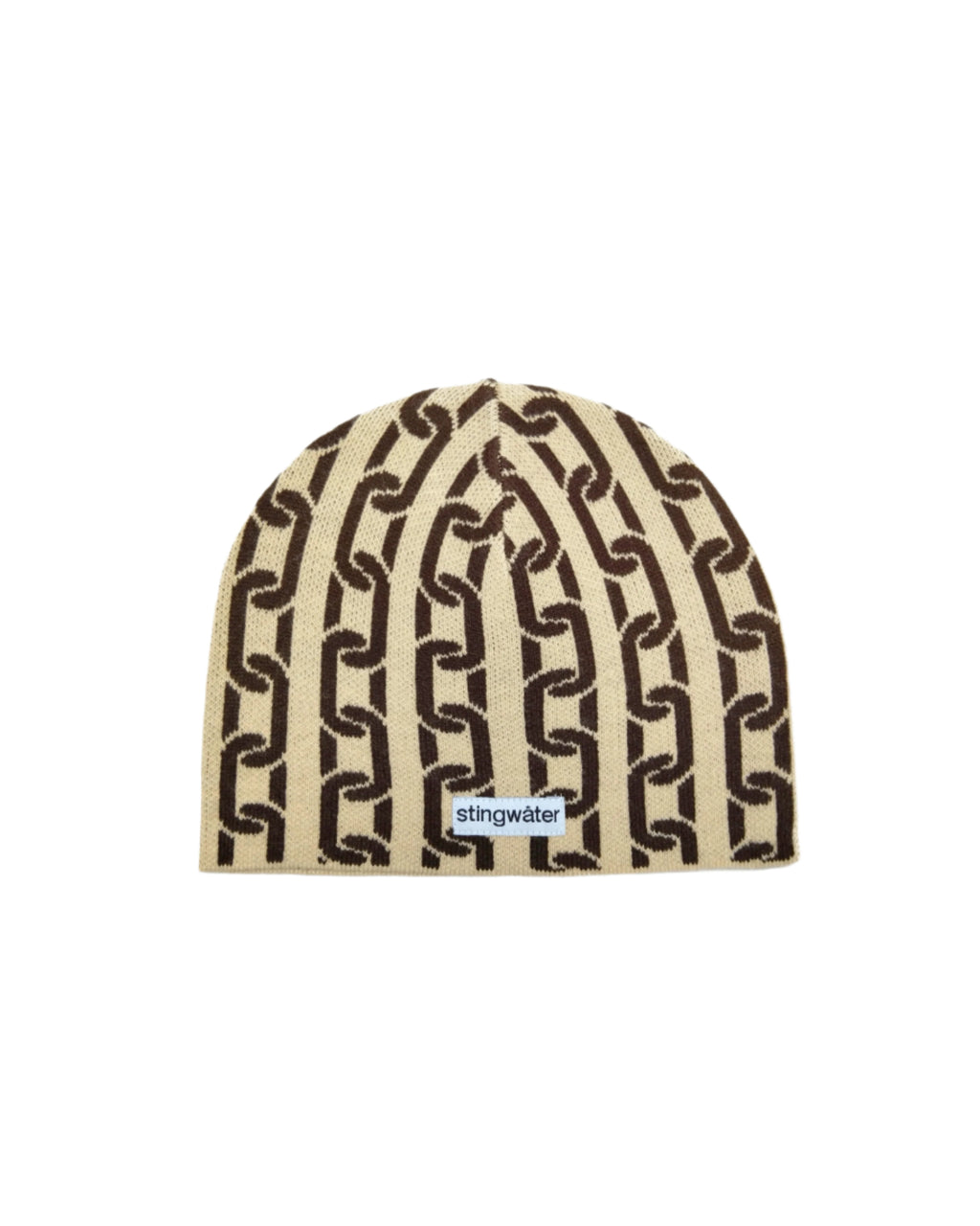 Stingwater Chain beanie brown