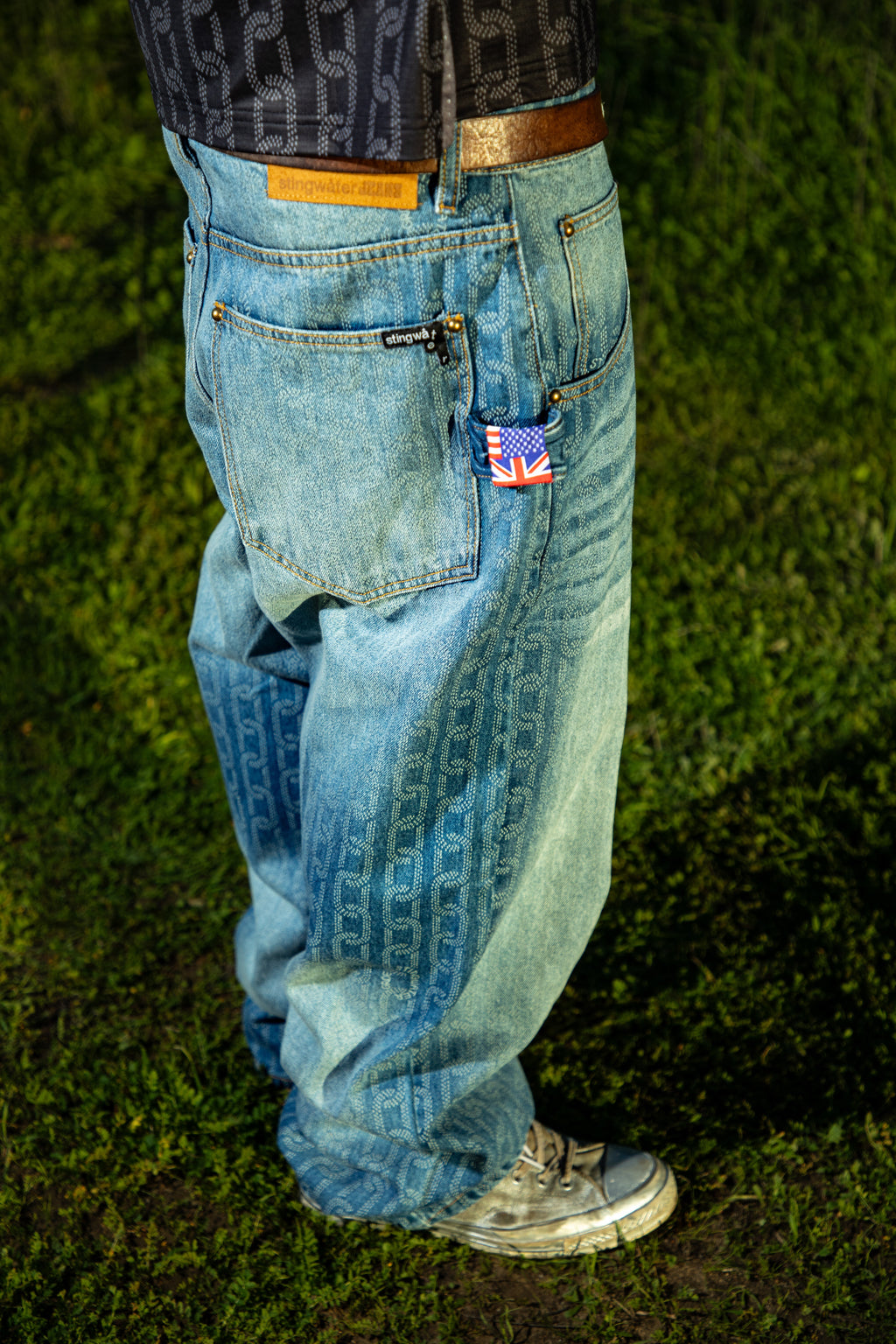 Island Chain Jeans Light Blue Wash