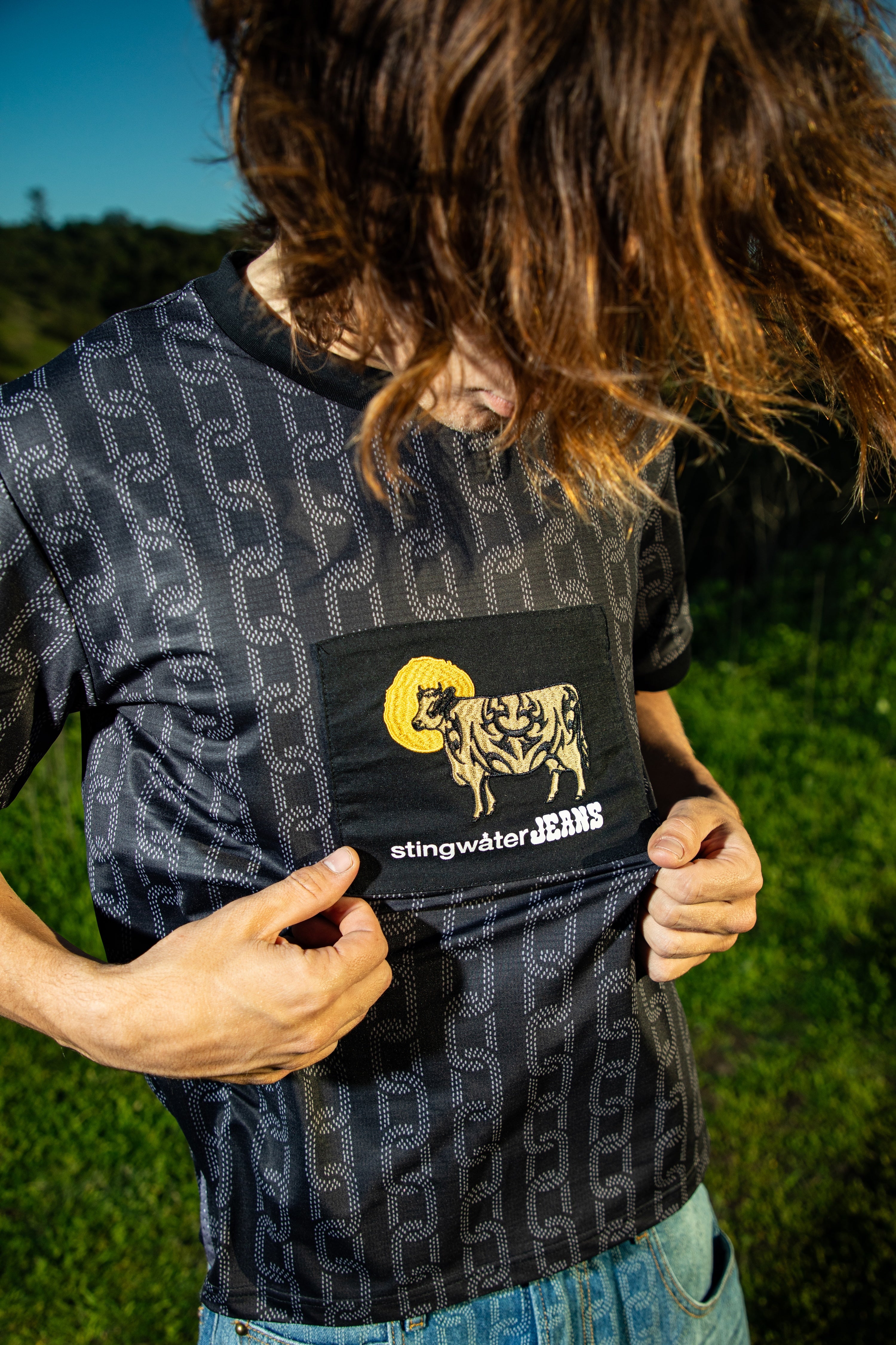 Kow Fleece Lined Jersey Black