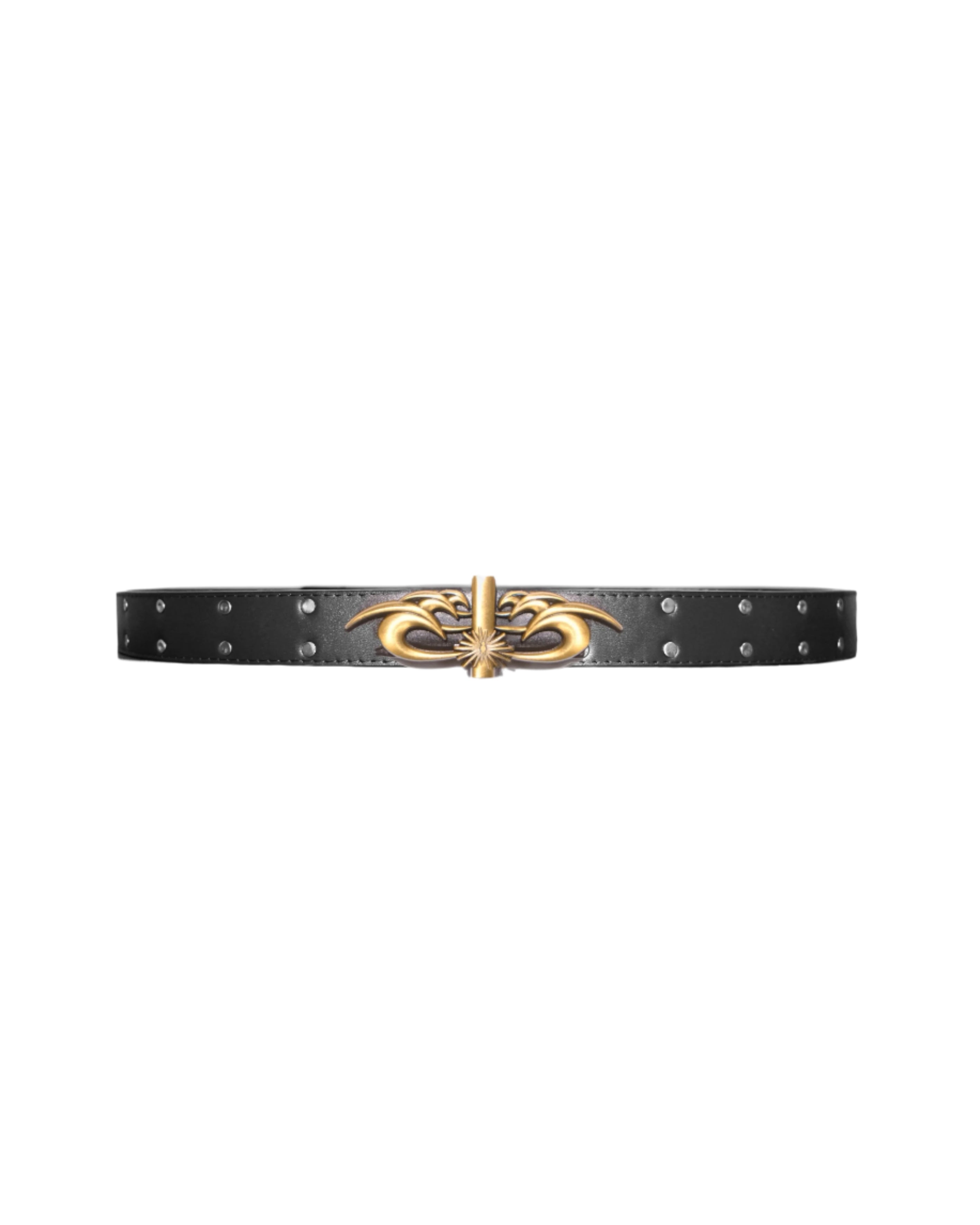 Stingwater Moses Studded Belt Antique Gold