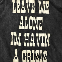 Load image into Gallery viewer, Western Crisis Zip Up Hoodie Black
