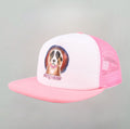 Emotional Support Dog Trucker Hat BB Pink