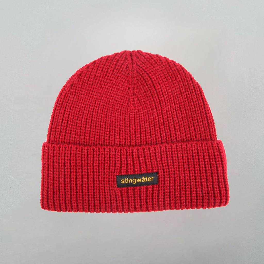 Skateboarding on Mushrooms Beanie Red