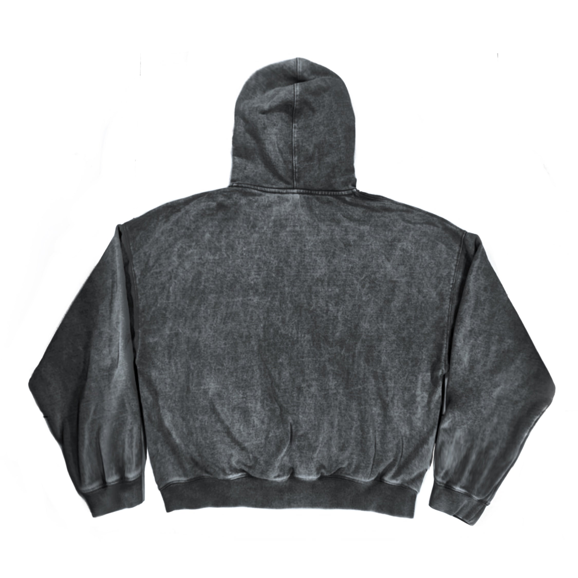 Moses Zip Up Hoodie Acid Black – stingwater